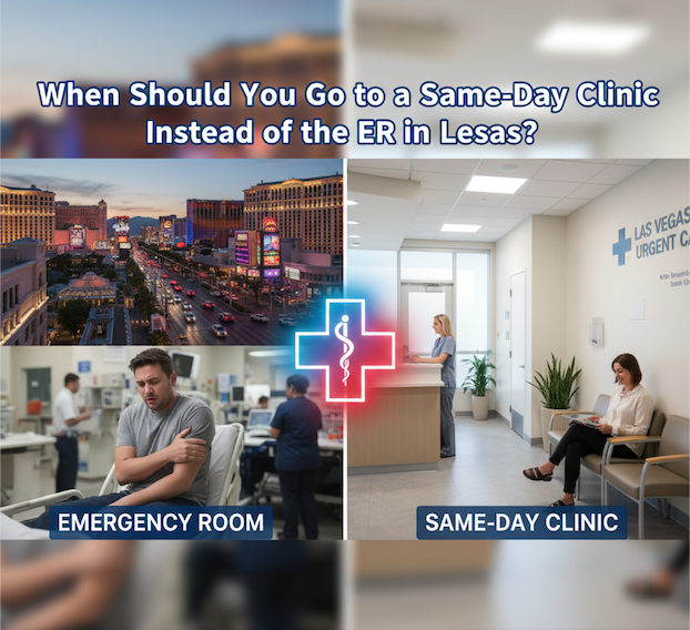 Same-Day Clinic vs ER in Las Vegas